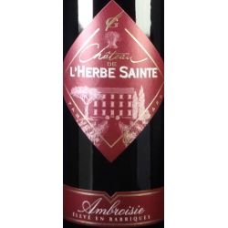 L'Herbe Sainte Ambrosie Minervois 2014