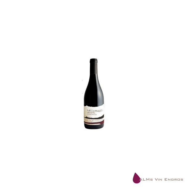 Medianiles Tempranillo Vino Ecologico 2016