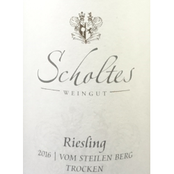 Scholtes Riesling vom Steilen Berg trocken 2023